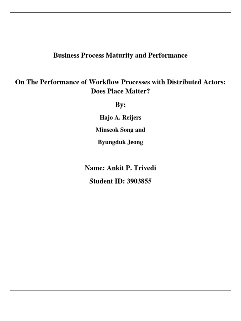 Workflow Management with Distributed Actors | PDF