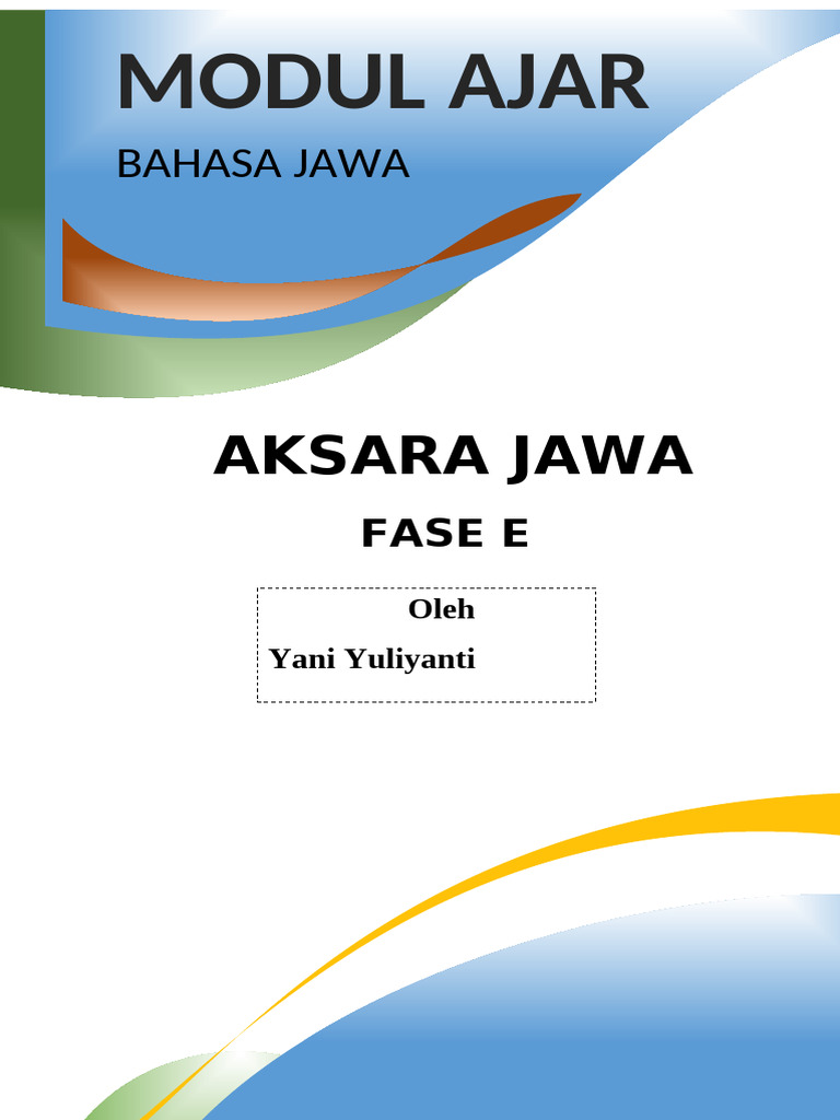 Ma Bab 6 Aksara Jawa | PDF