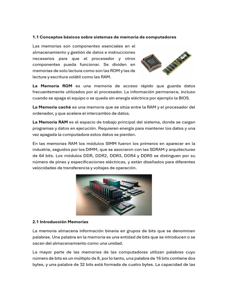 Investigacion | PDF | Almacenamiento de datos de la computadora ...