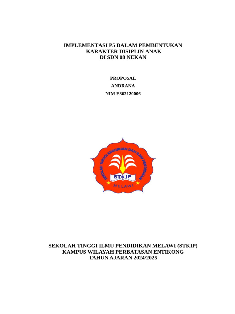 Revisi Proposal Nanot | PDF