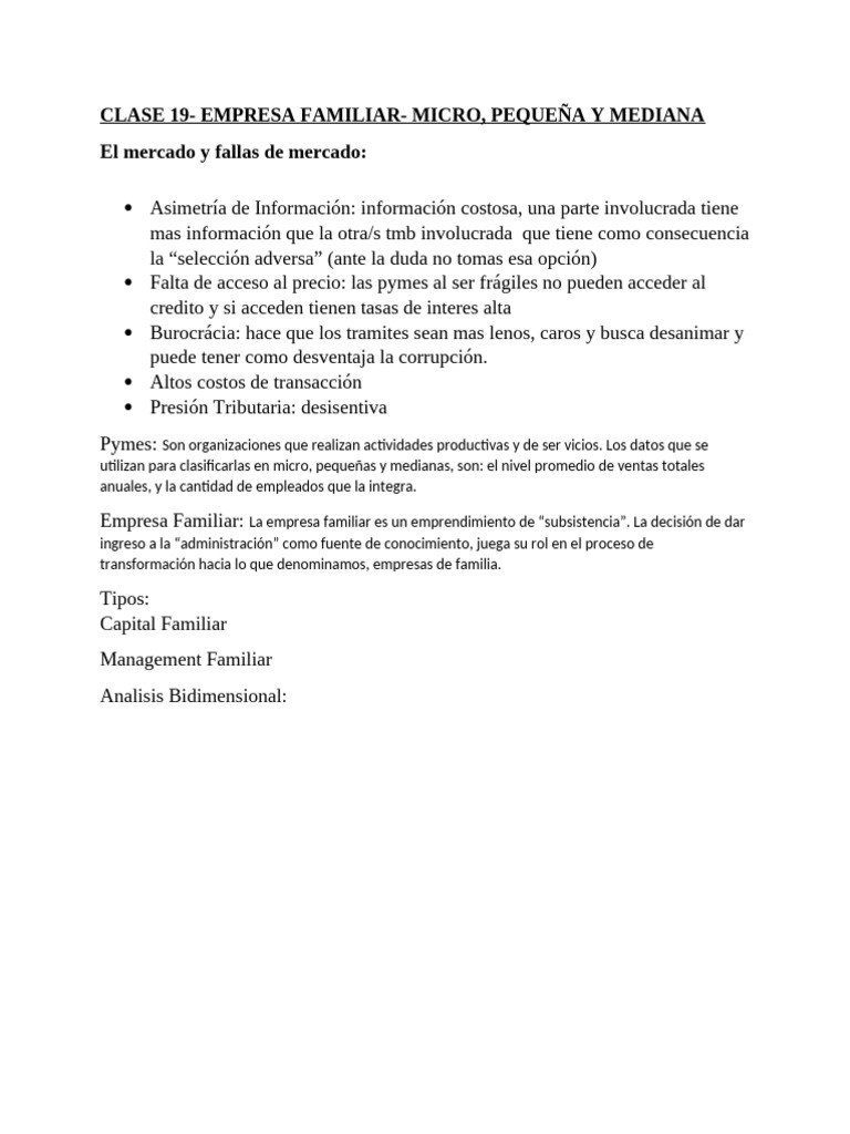 Desafíos de PYMES y Empresas Familiares | PDF