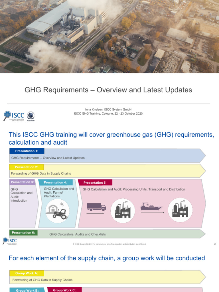 GHG Requirements Overview and Updates | PDF | Biogas | Greenhouse Gas