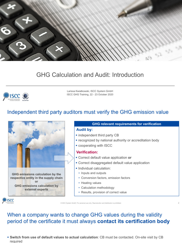GHG Audit Guidelines and Requirements | PDF | Palm Oil | Biodiesel