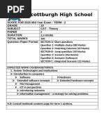Grade 10 Computer Applications Revision 2025 | PDF | Image Scanner ...