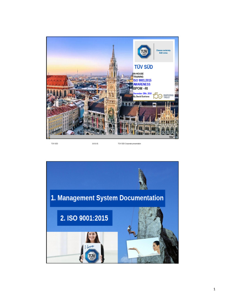 Materi Awareness ISO 9001 2015 - 2 | PDF