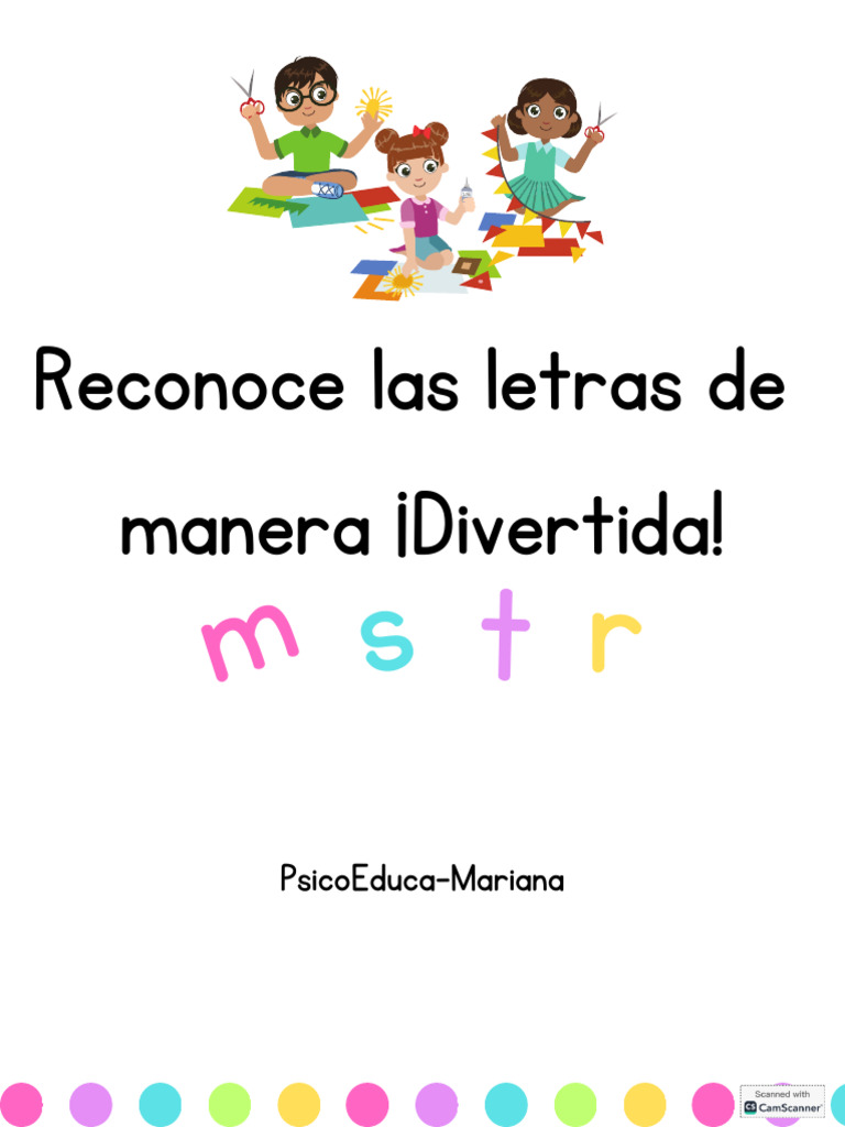 Letras Divertidas PDF | PDF