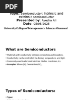 Semiconductor Ncert | PDF