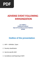 Understanding AEFI: Types and Management | PDF | Vaccines | Vaccination