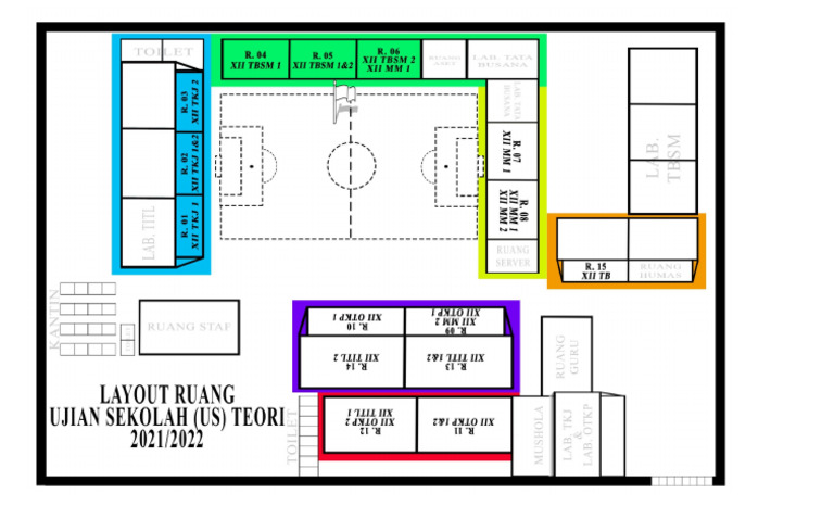 LAYOUT RUANG US TEORI 2022 PRINT | PDF