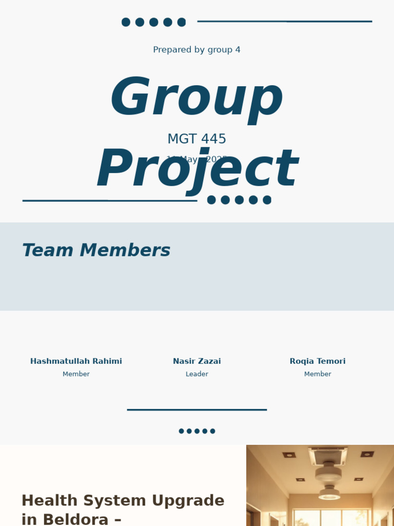 Prepared by Group 4 | PDF | Procurement | Evaluation
