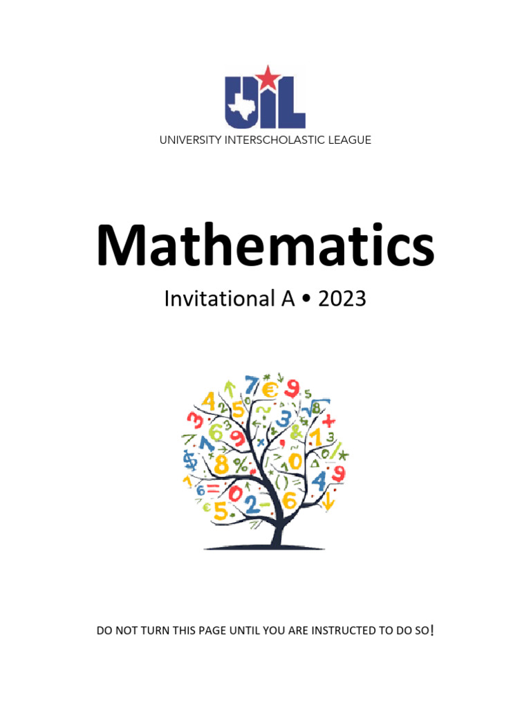 Math Study Packet A 23 | PDF | Mathematics