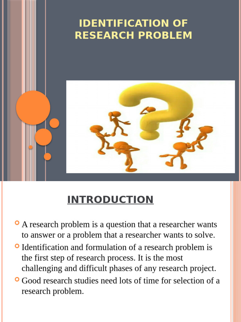 Identification of Research Problem | PDF | Nursing | Brainstorming