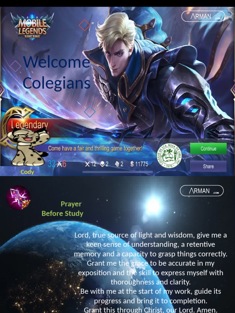 Mobile Legend Intro 1.1 | PDF | Mathematics