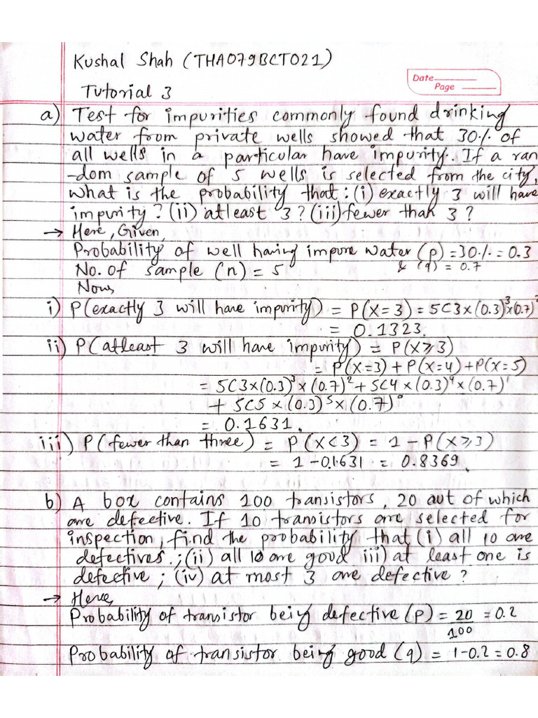 Ms Tut 3 | PDF
