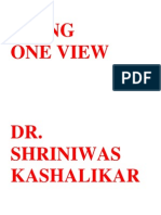 Aging One View Dr Shriniwas Kashalikar