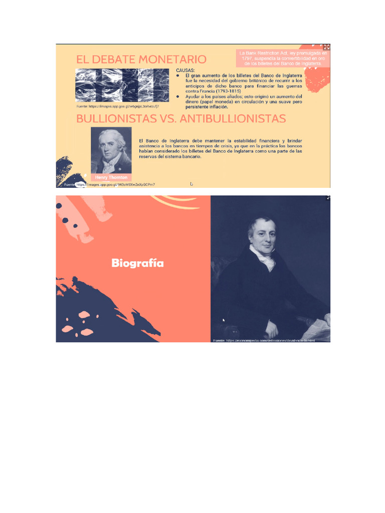 Modelos Teóricos de David Ricardo en Economía | PDF | Capital (economía ...