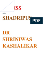 Stress and Shad-ripus Dr Shriniwas Kashalikar