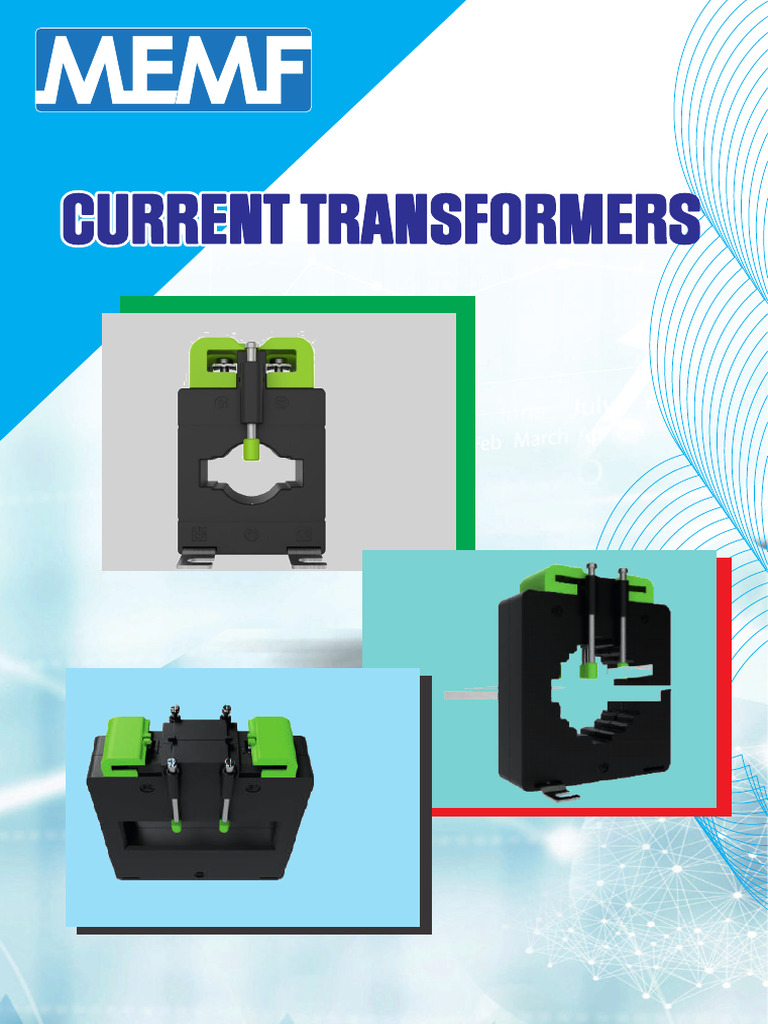 MEMF Current Transformer Overview | PDF | Transformer | Electrical ...