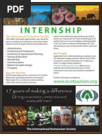 Download The International Ecotourism Society Internship Program by The International Ecotourism Society SN8795094 doc pdf