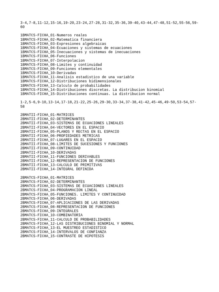 Cosas | PDF