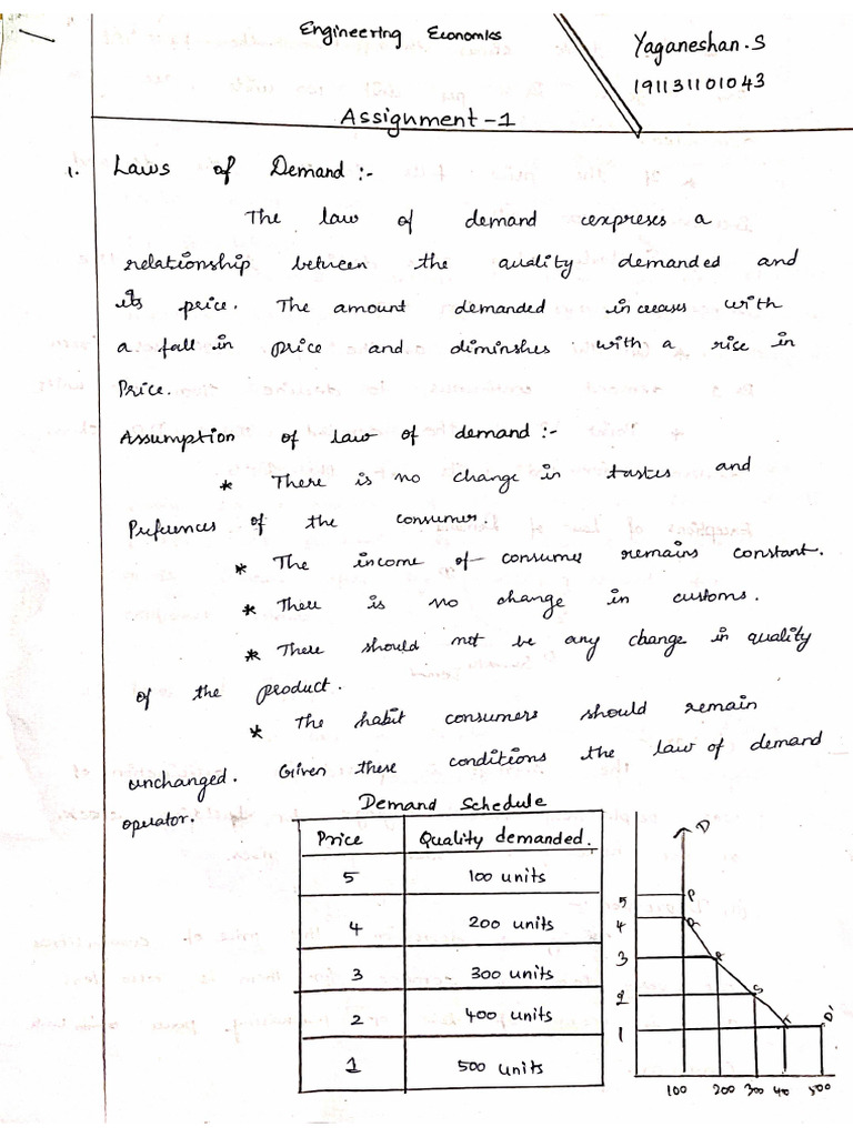 EE Assignment 01 1043 | PDF