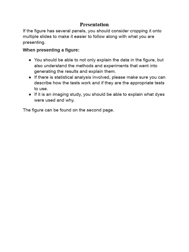 Presentation of The 1 Figure | PDF