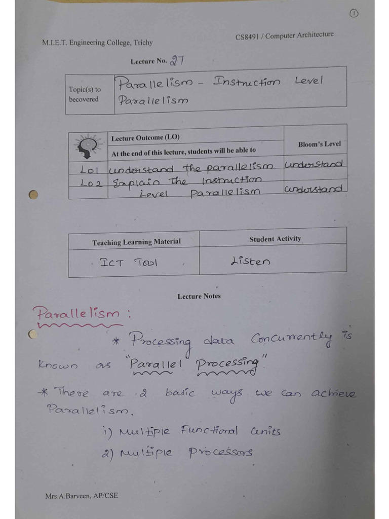 CA Unit-IV Notes | PDF