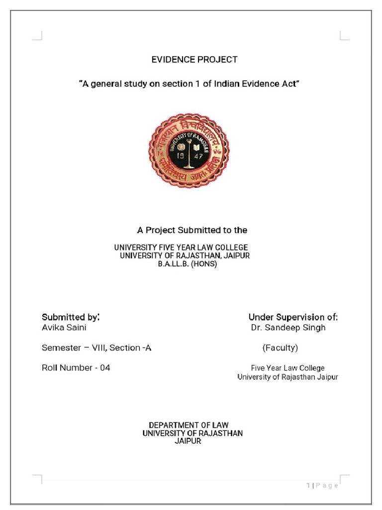 Evidence 8 | PDF