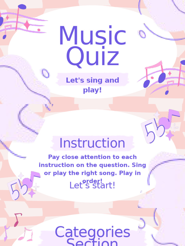 Pink and Purple Illustrative Music Quiz Presentation - 20250512 ...