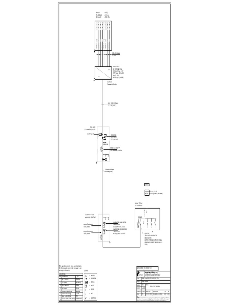 Solar SLD for 50kW Inverter System | PDF | Electricity | Electric Power