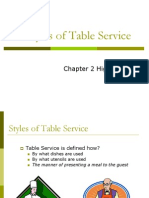 Styles of Service 2