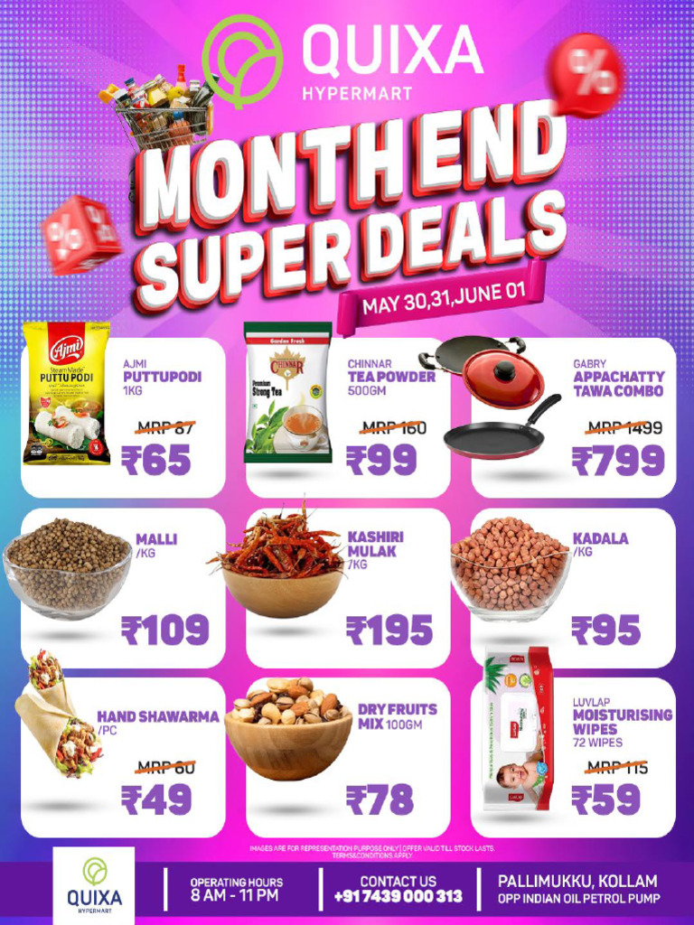 Quixa Month End Super Deals | PDF