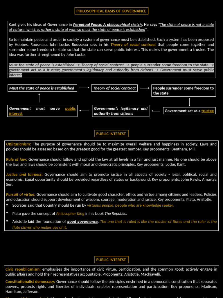 Philosophical Foundations of Governance | PDF | Governance | Social ...