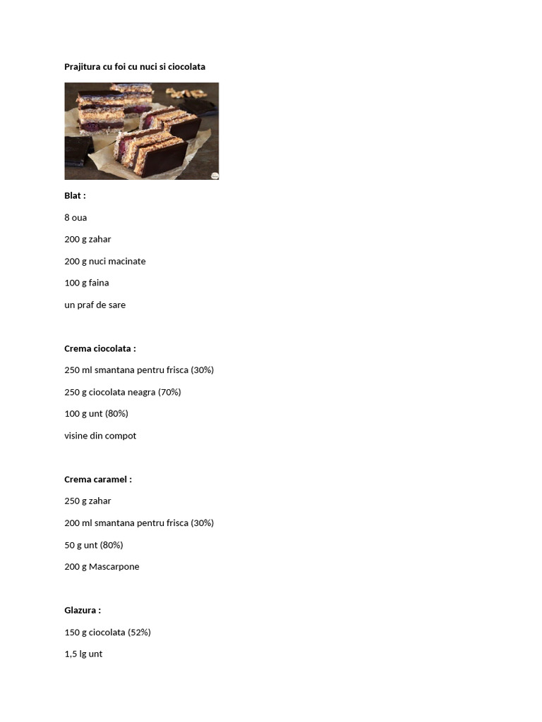 Retete Miremirc | PDF