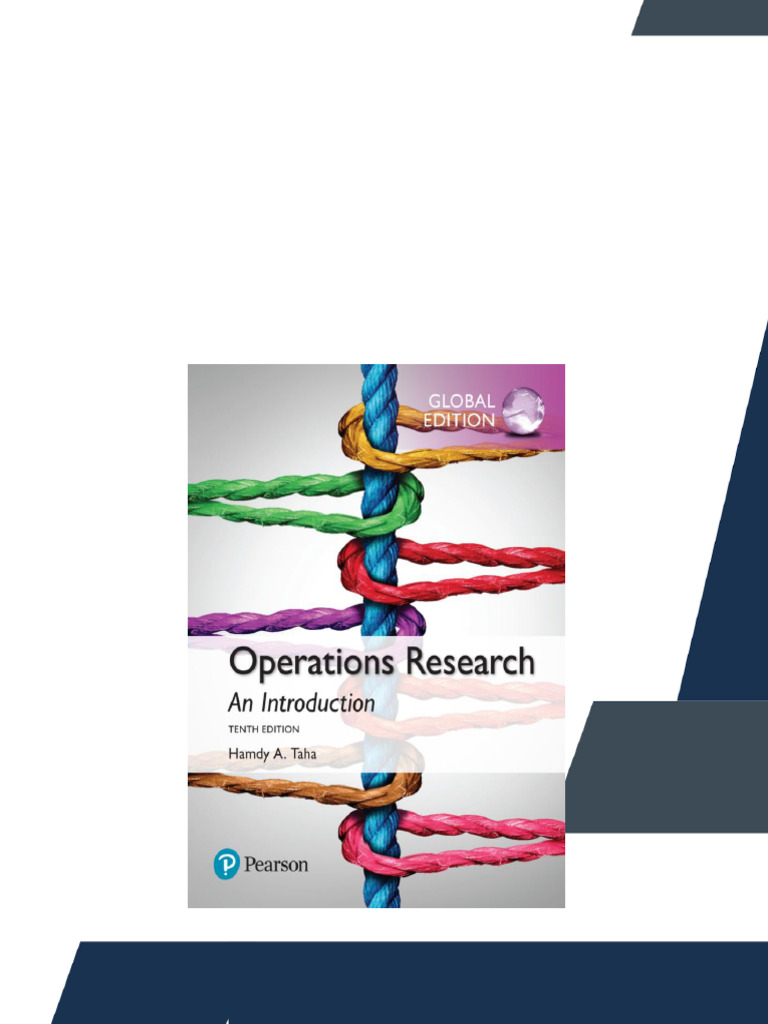 Operations Research An Introduction download | PDF | Hymns