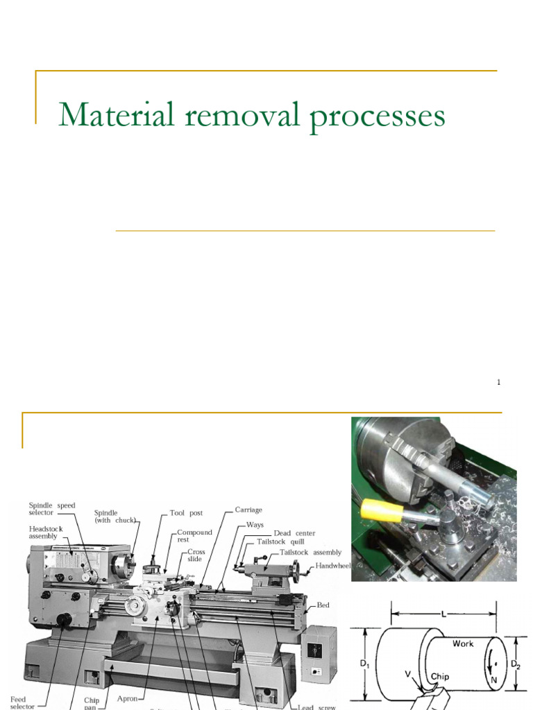 Machining Process 1 A | PDF | Machining | Tools