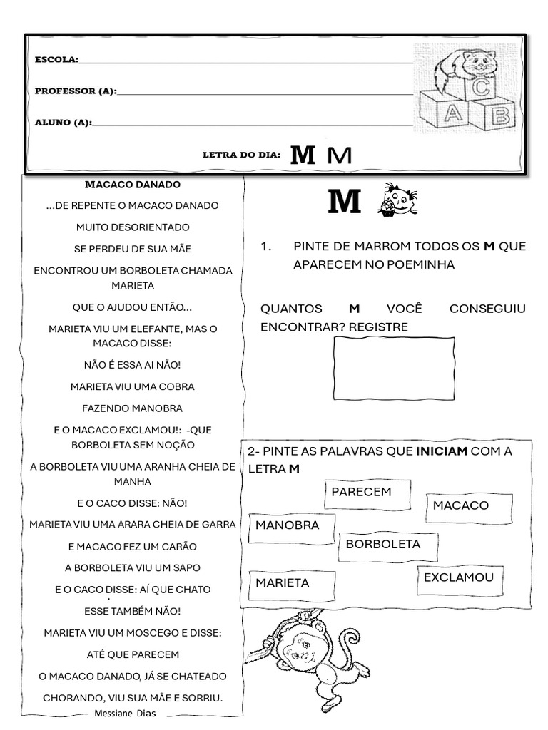 Amostra Grátis - Letra M | PDF | Famílias linguísticas | Linguística