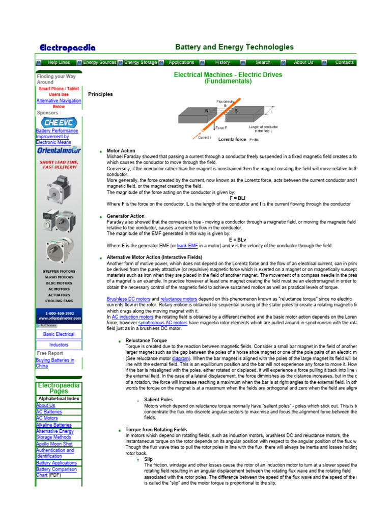 Electrical Machines - Electric Drives | PDF | Electric Motor | Electric ...