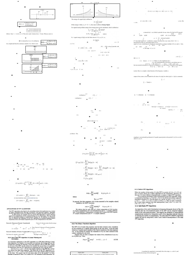Discrete-Time Signal Properties Explained | PDF | Discrete Fourier ...