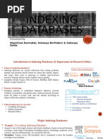 RPE - M05 Notes - Databases & Research Metrics | PDF | Academia | Science