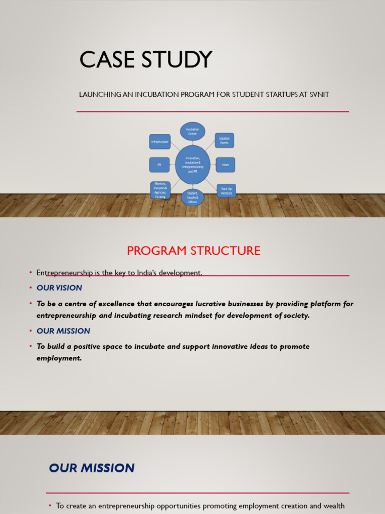 PDF Case Study For e Cell | PDF | Mentorship | Entrepreneurship