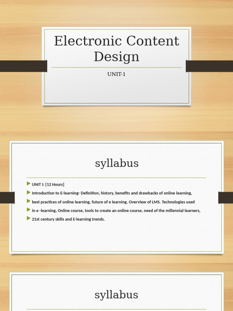 E-Learning Design and Development Guide | PDF | Educational Technology ...