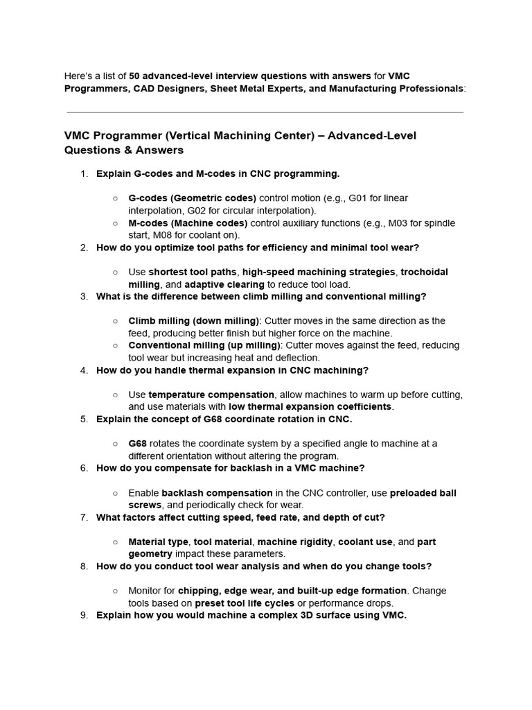 Advanced Sheet Metal Q&A Guide | PDF | Sheet Metal | Numerical Control