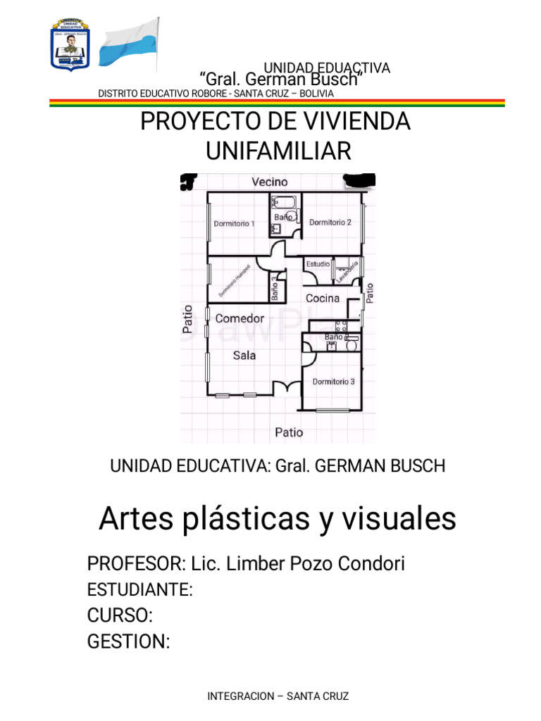 Proyecto de Vivienda Unifamiliar (2) - 024405 | PDF | Alojamiento