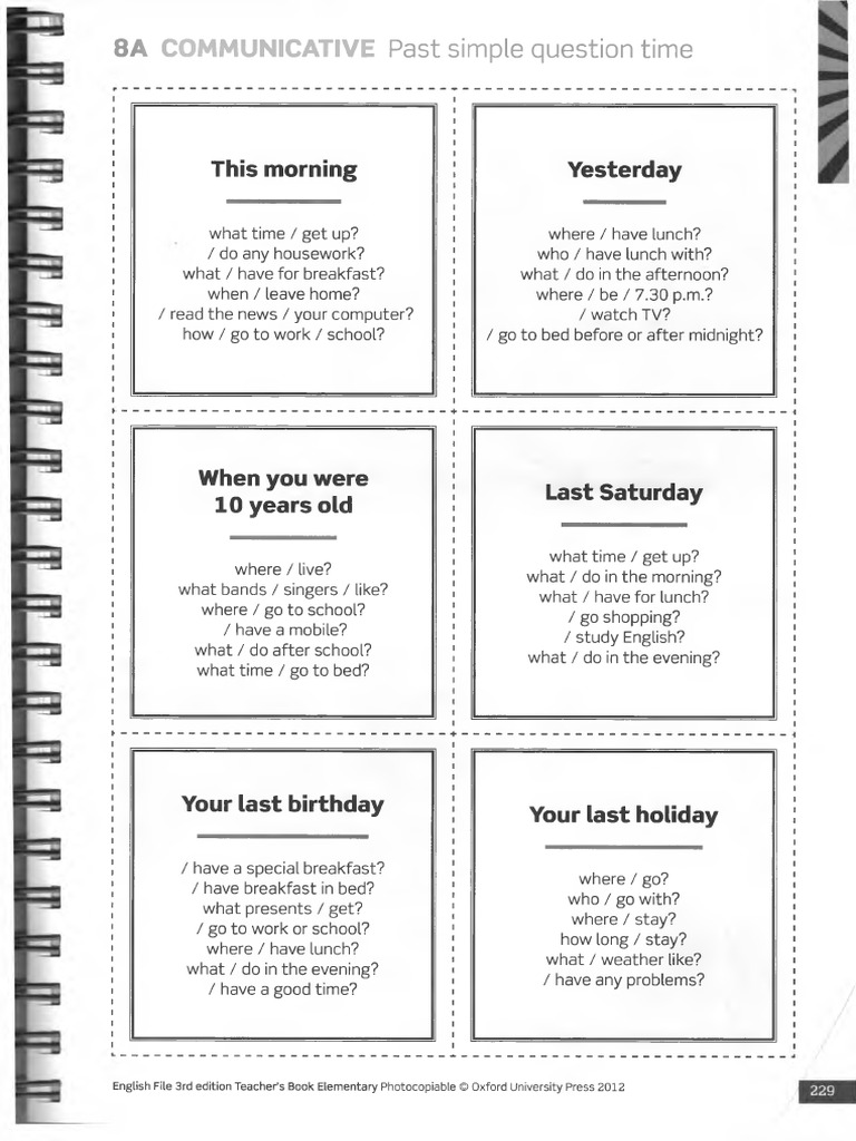 Communicative English Activities Guide | PDF | Home