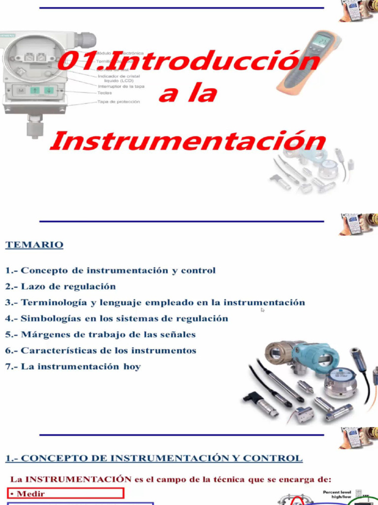 Instrumentacion y Control - 090328 | PDF