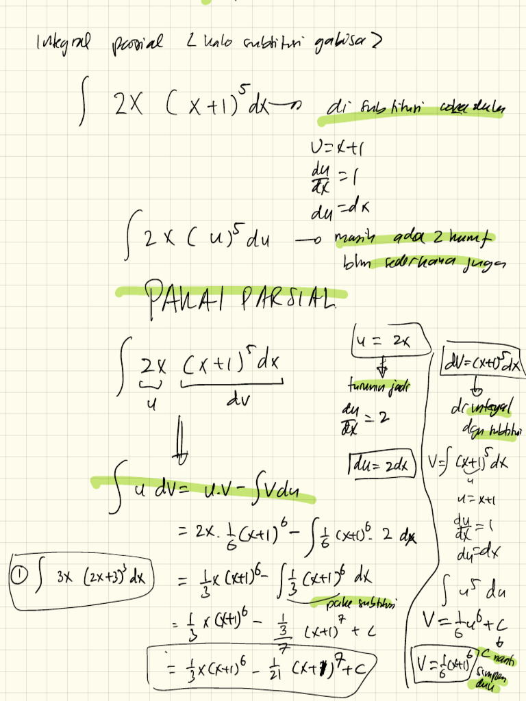 Integral 3 Calculations and Concepts | PDF