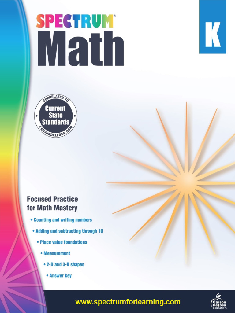 Kindergarten - Math | PDF