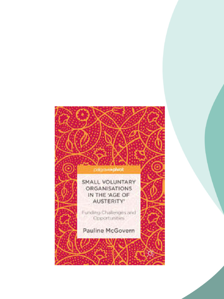 Small Voluntary Organisations in the Age of Austerity Funding