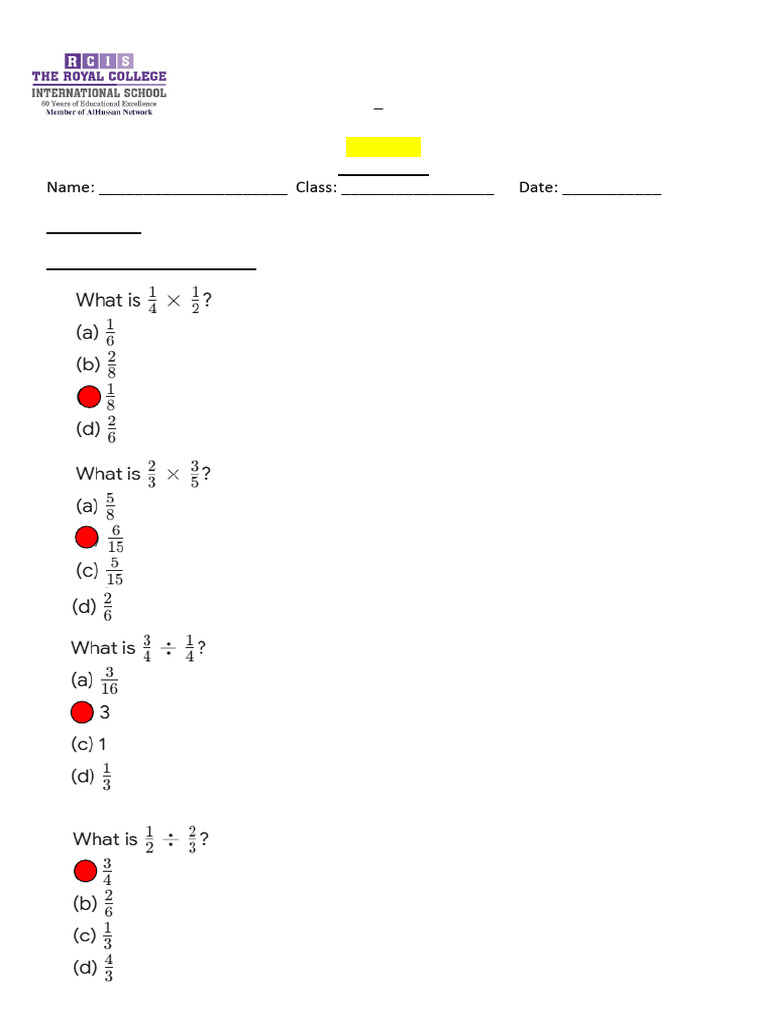 T2 Q4 Math Model Answer (New) | PDF | Chess Theory | Chess